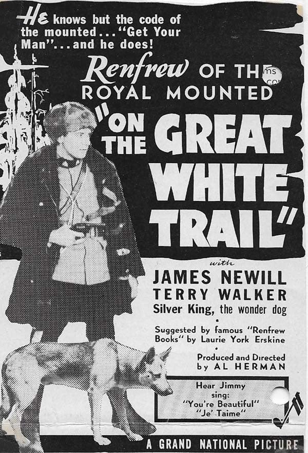 On the Great White Trail poster