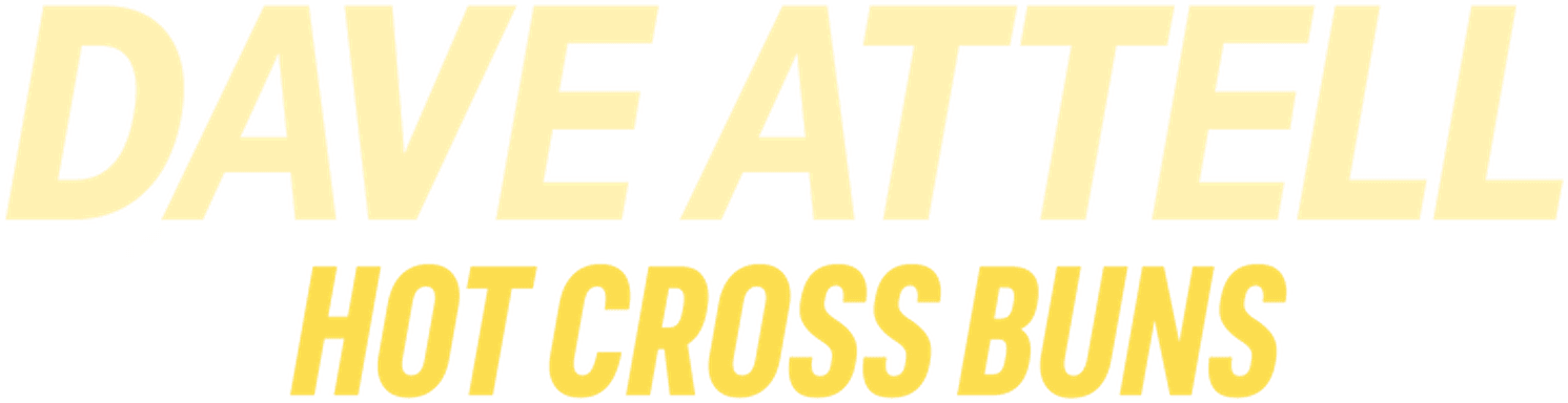 Dave Attell: Hot Cross Buns logo