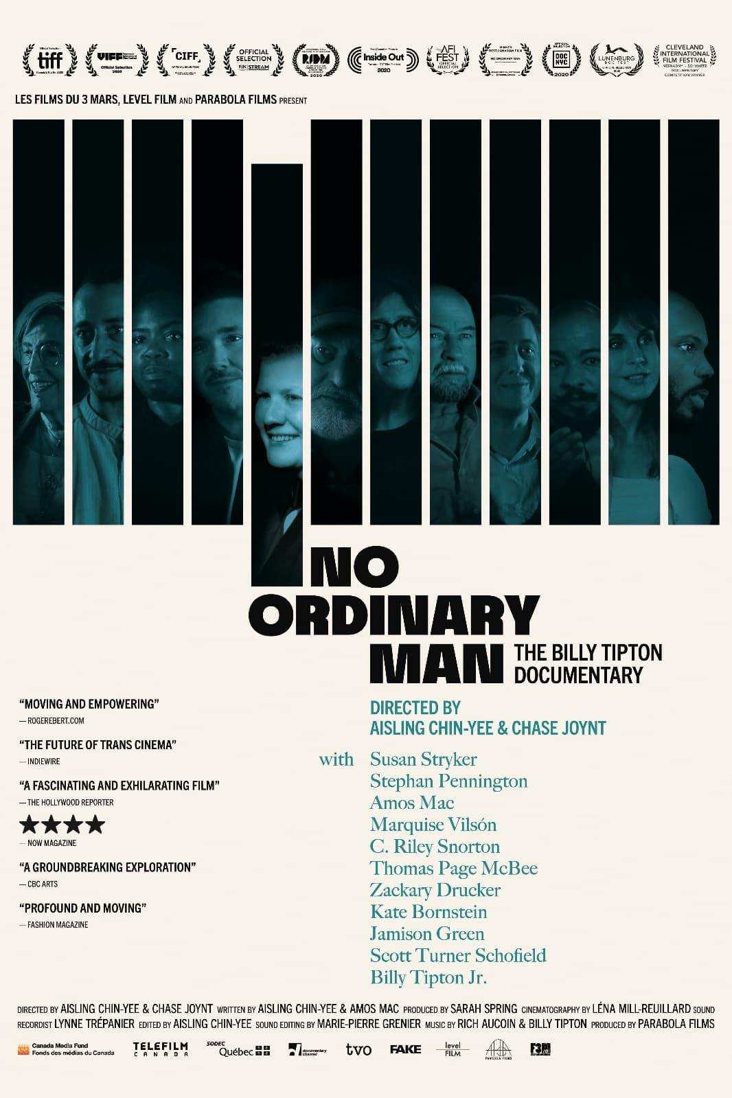 No Ordinary Man poster