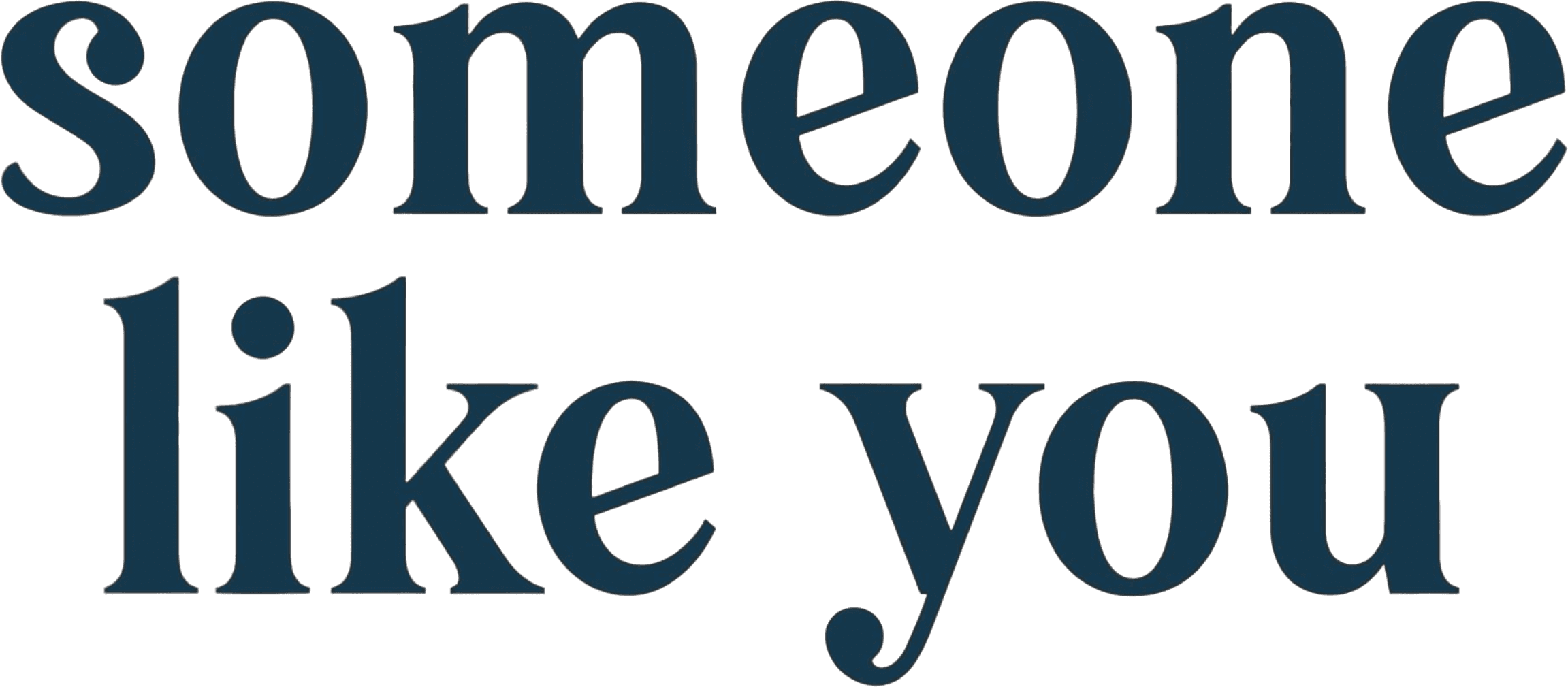 Someone Like You logo