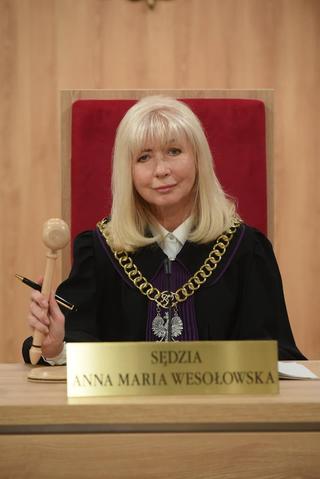Sędzia Anna Maria Wesołowska poster