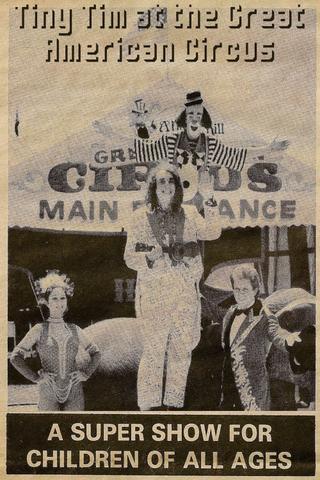 Tiny Tim at the Great American Circus poster