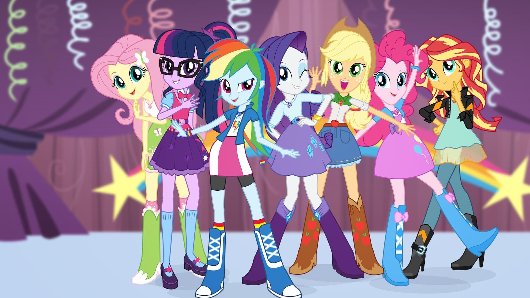 My Little Pony: Equestria Girls - Magical Movie Night backdrop