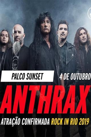 Anthrax - Rock in Rio 2019 poster