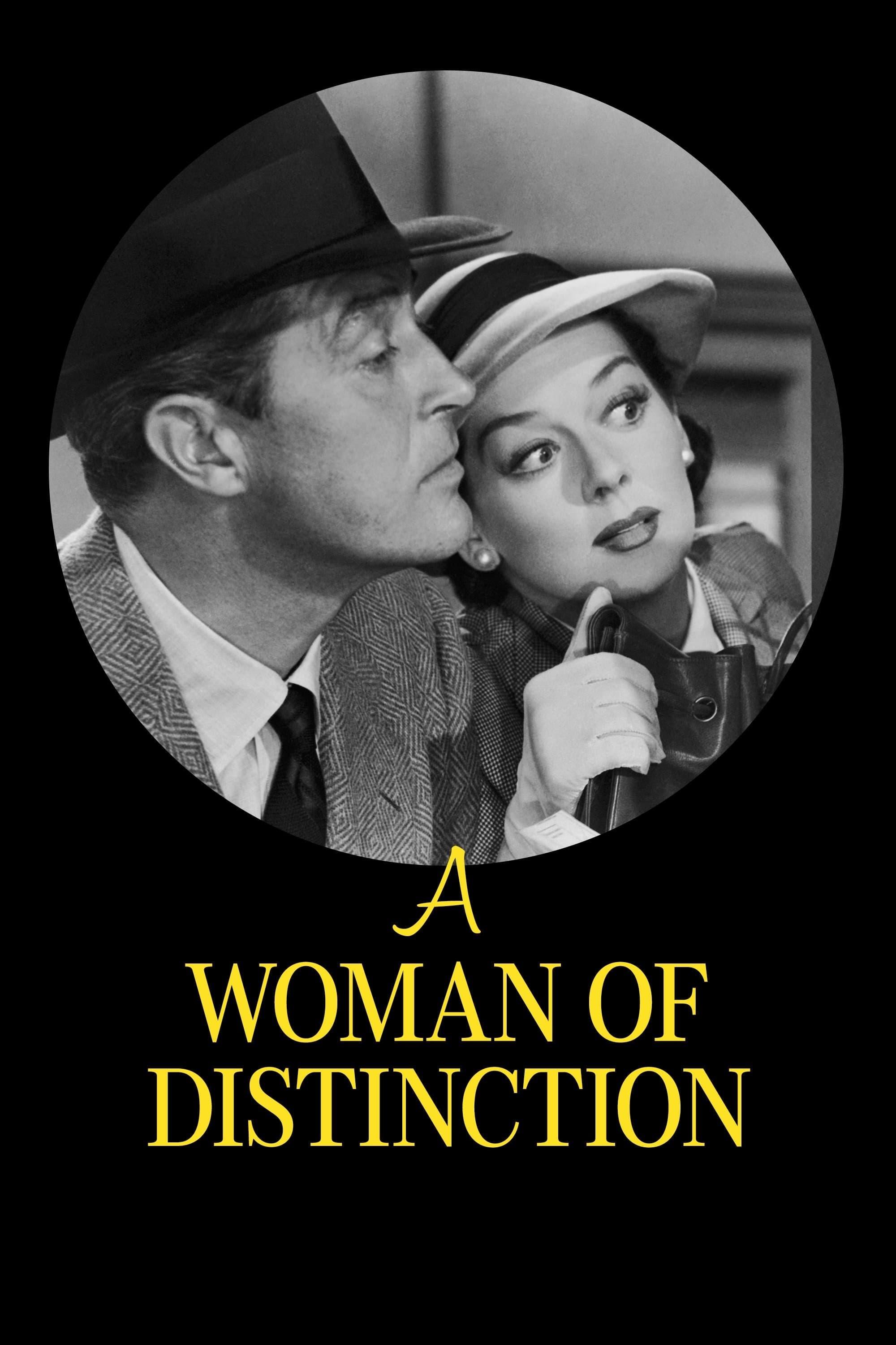 A Woman of Distinction poster
