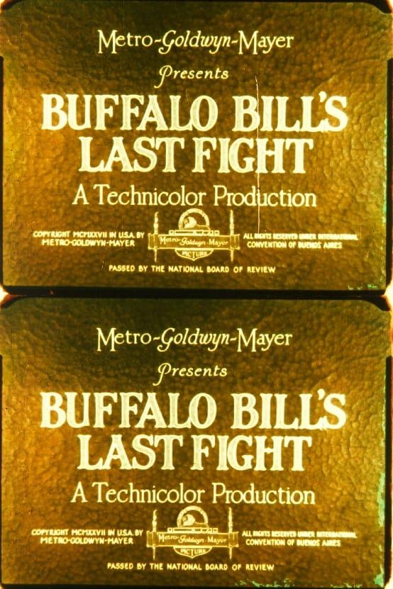Buffalo Bill's Last Fight poster
