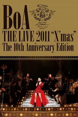 BoA THE LIVE 2011 “X'mas” ~The 10th Anniversary Edition~ poster