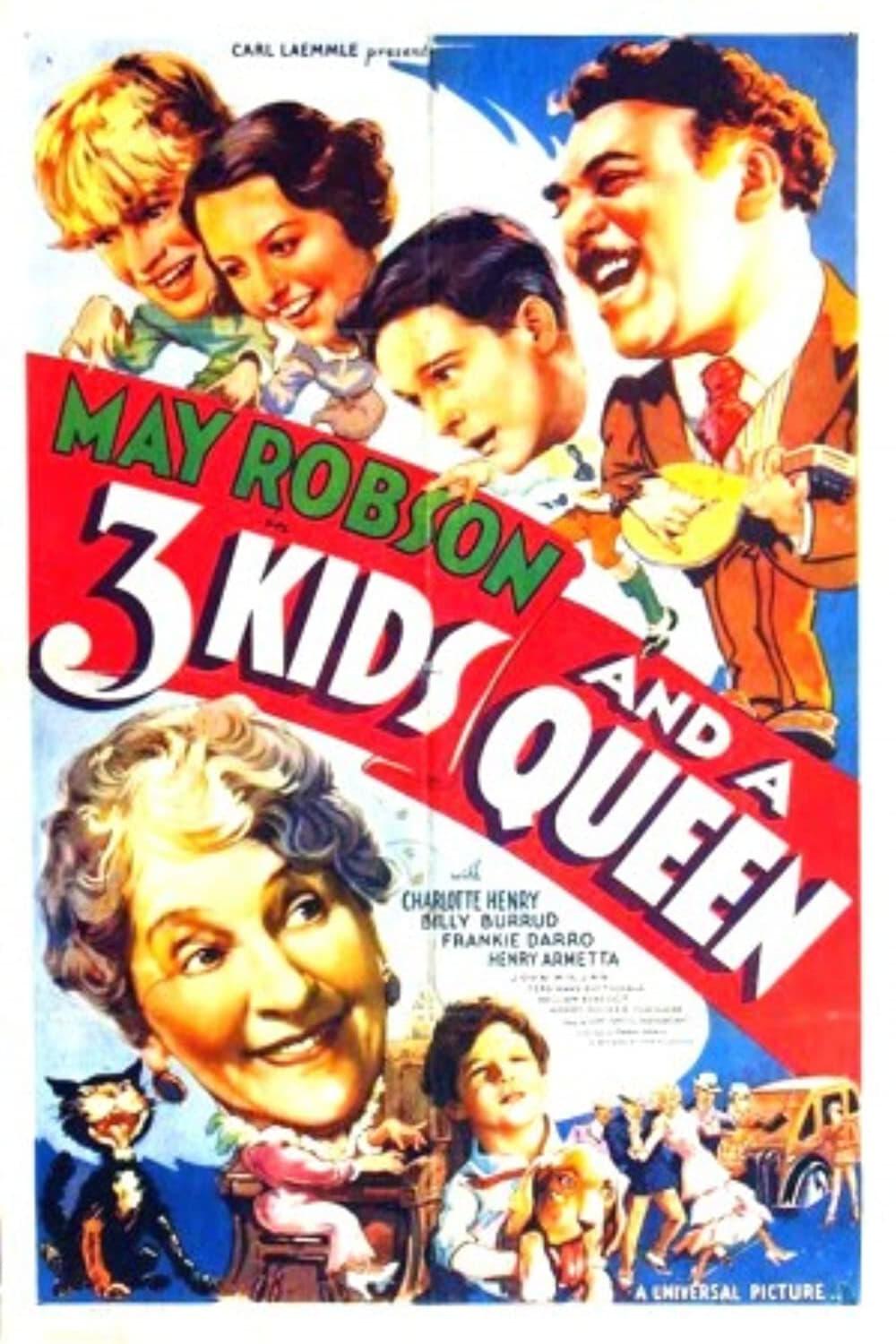 3 Kids and a Queen poster