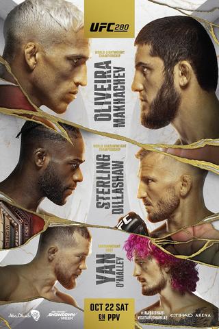UFC 280: Oliveira vs. Makhachev poster