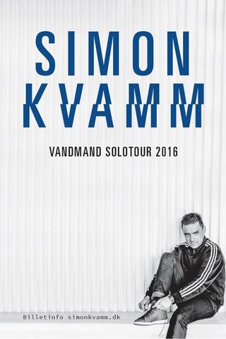 Simon Kvamm: Vandmand Soloshow poster