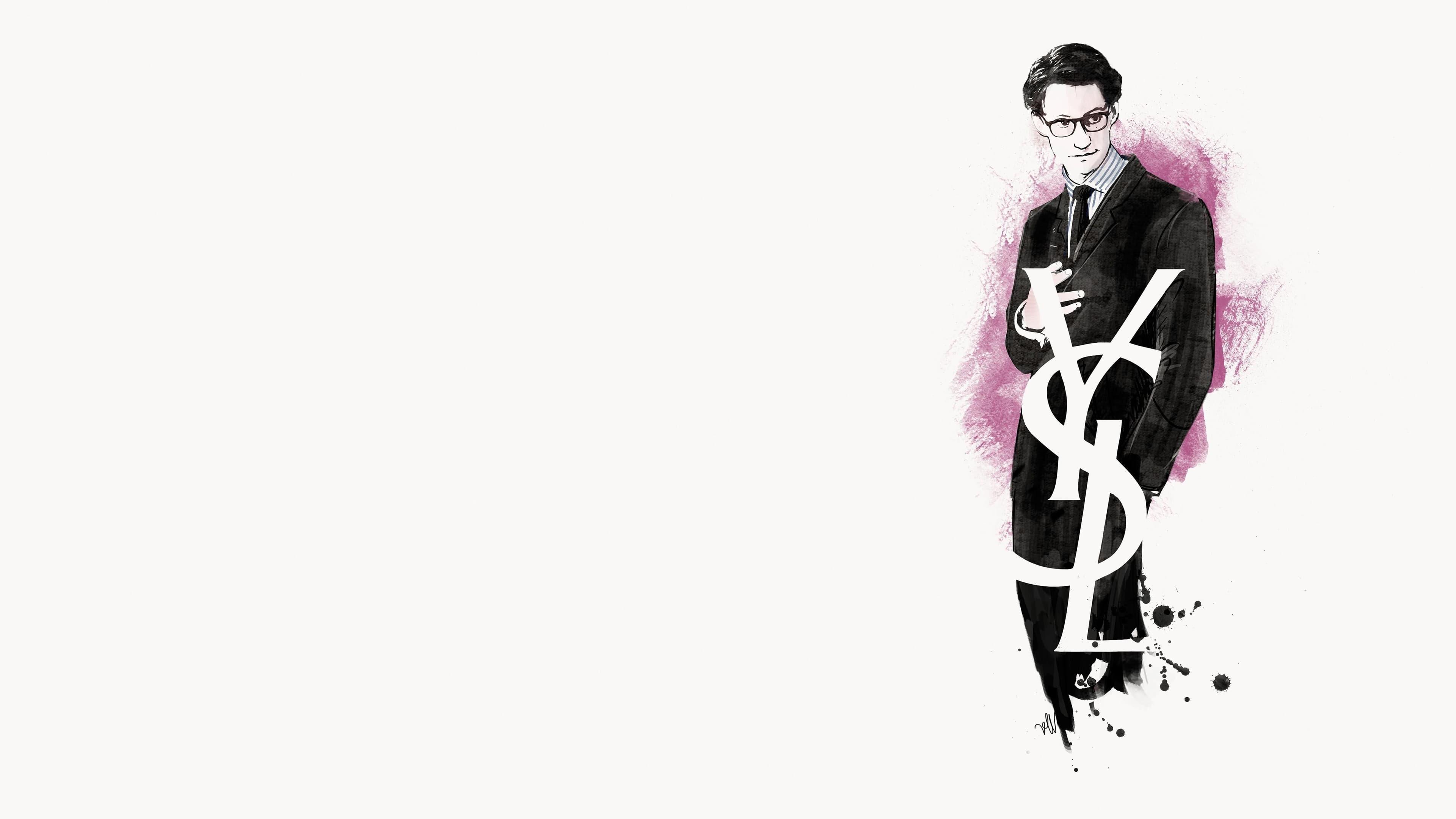 Yves Saint Laurent backdrop