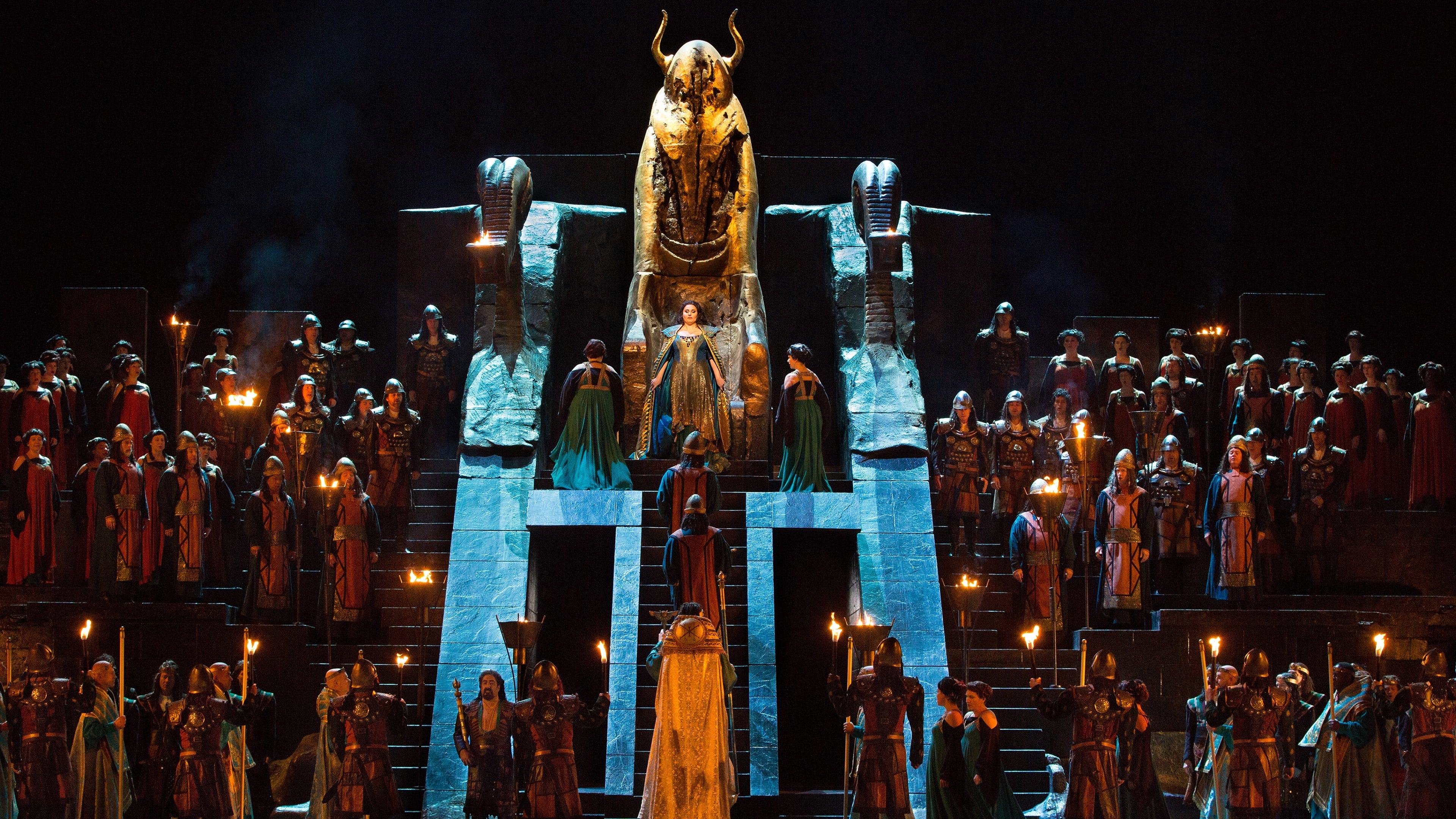 The Metropolitan Opera: Nabucco backdrop