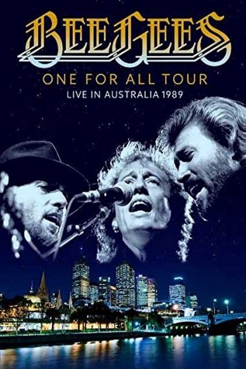 Bee Gees: One for All Tour - Live in Australia 1989 poster