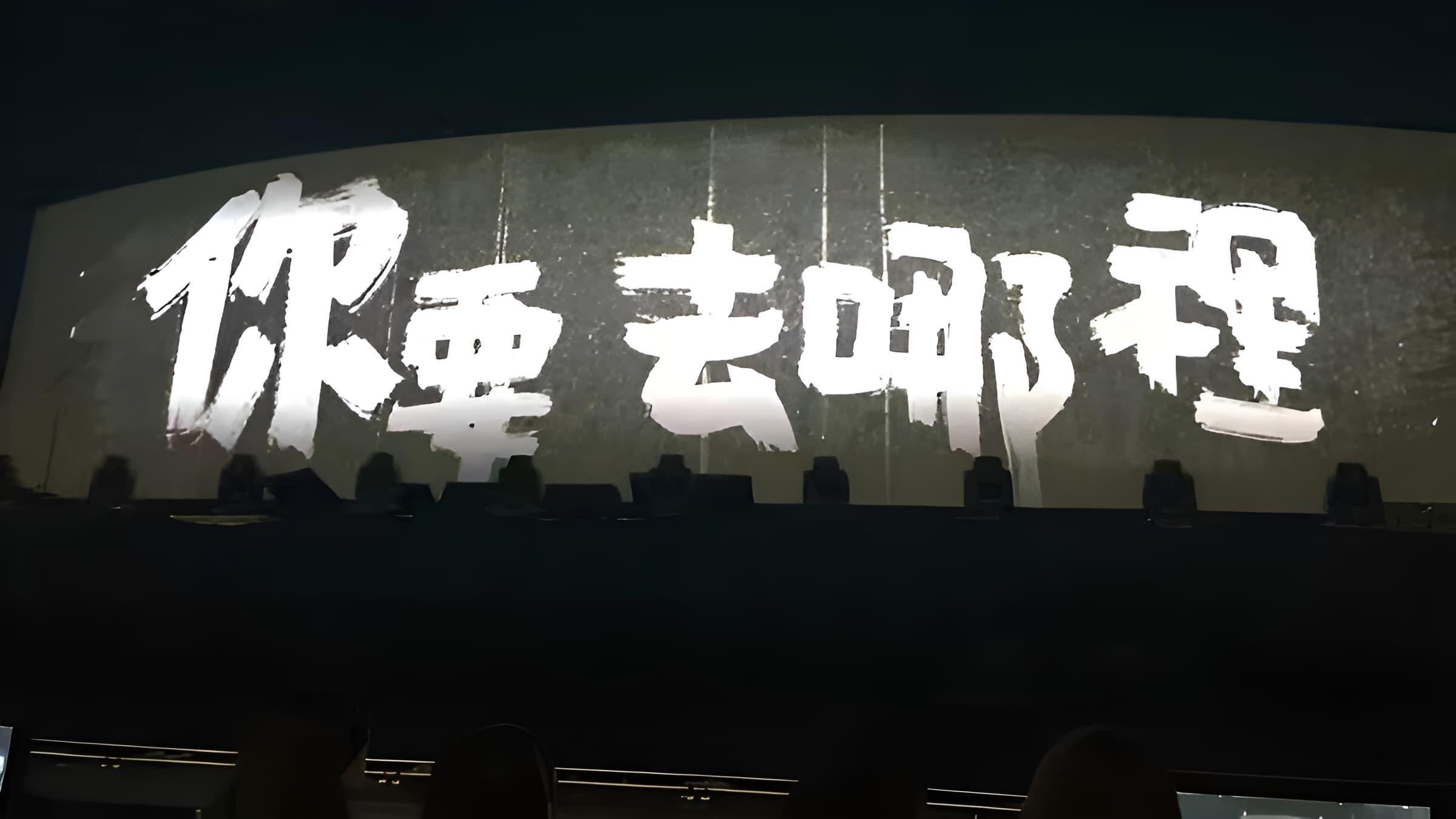 你要去哪里 台湾巡回演唱会 backdrop