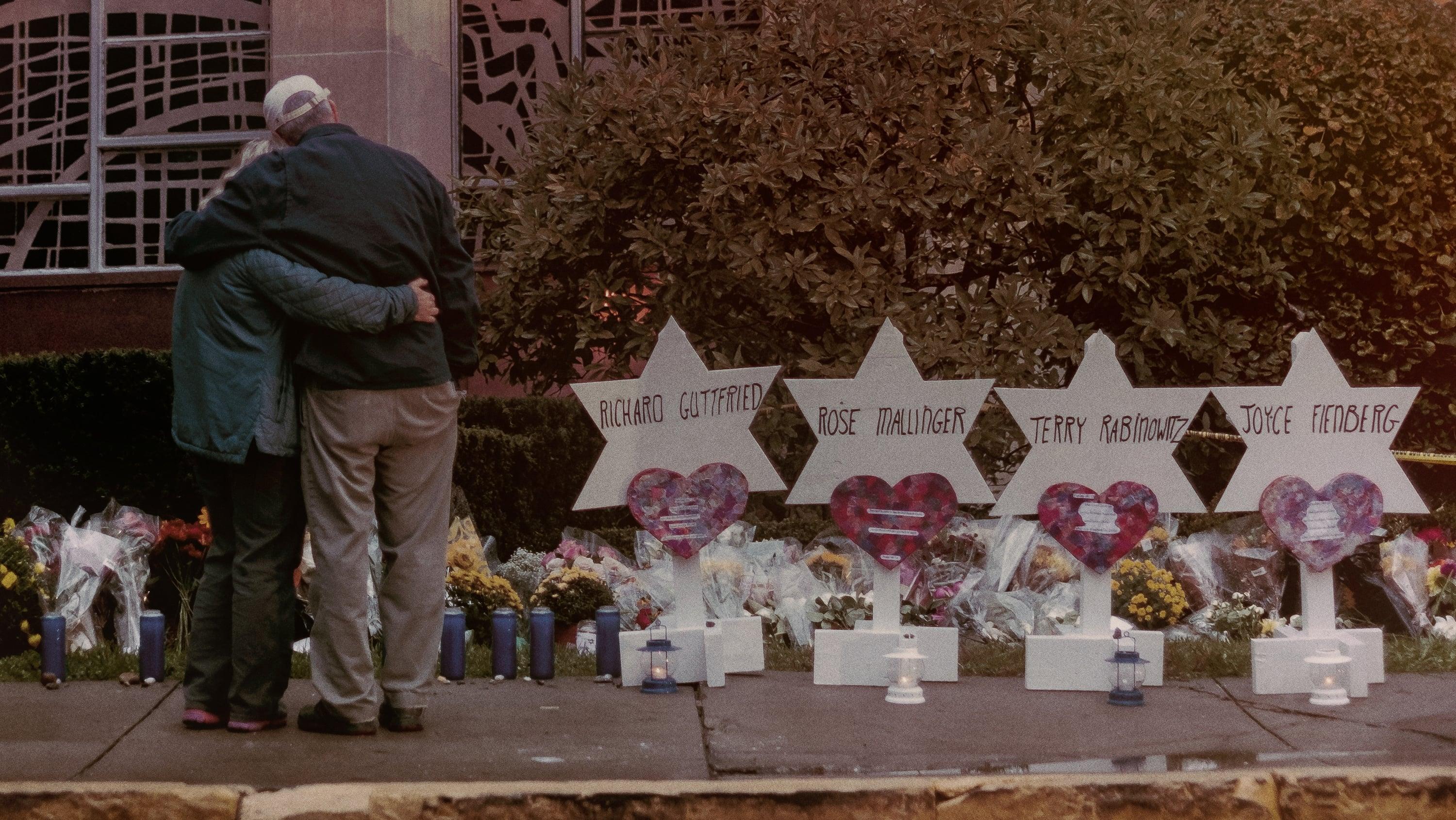 A Tree of Life: The Pittsburgh Synagogue Shooting backdrop