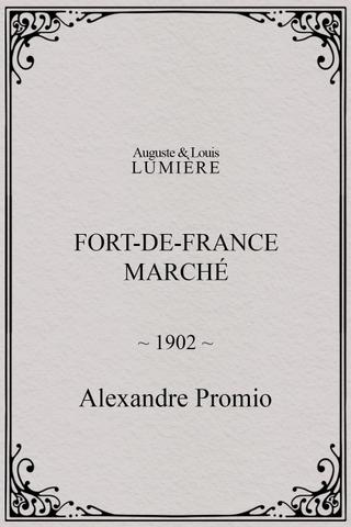 Fort-de-France : marché poster