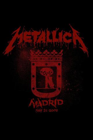 Metallica: Live in Madrid, Spain - May 31, 2008 poster