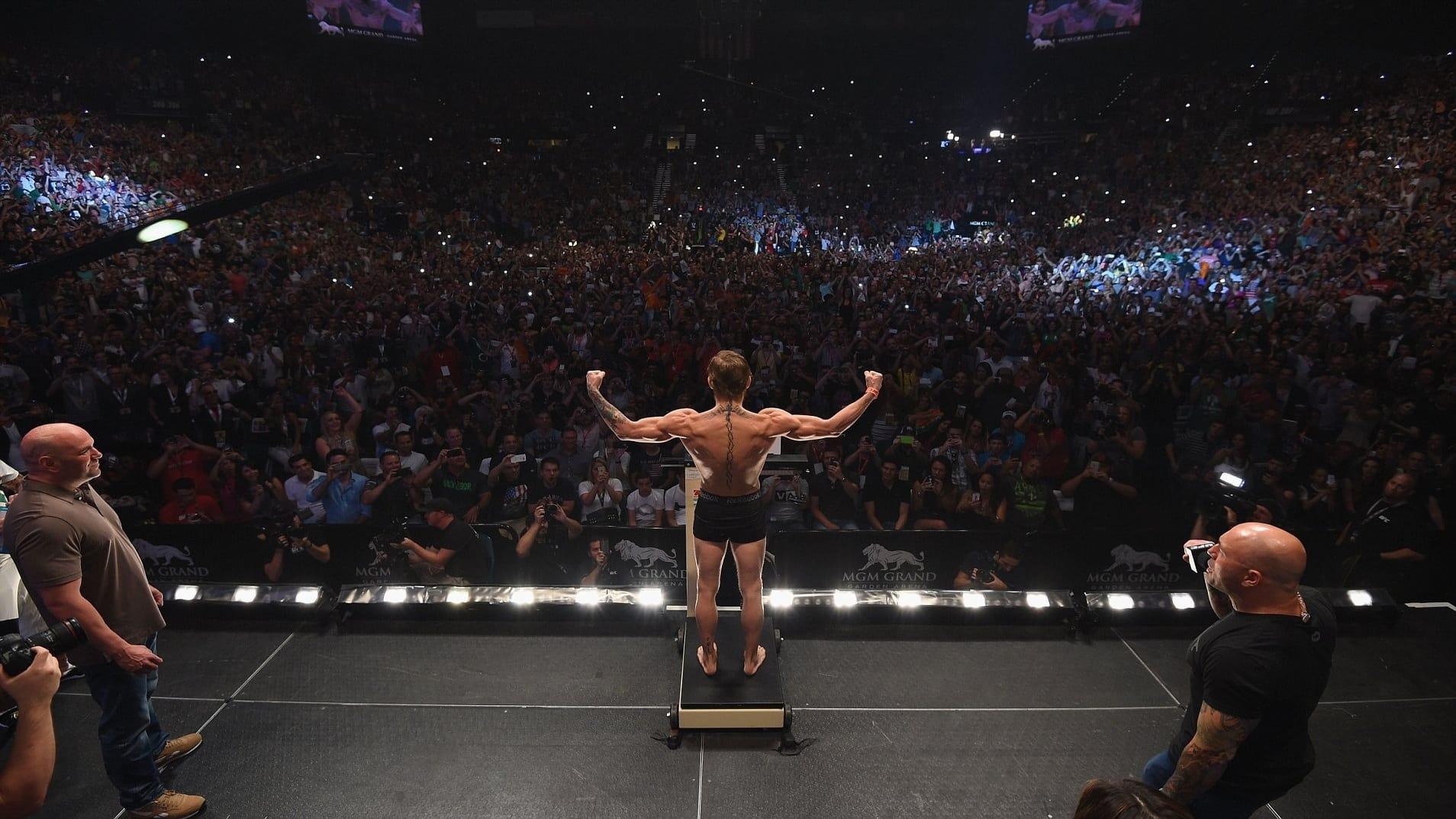 UFC 189: Mendes vs. McGregor backdrop