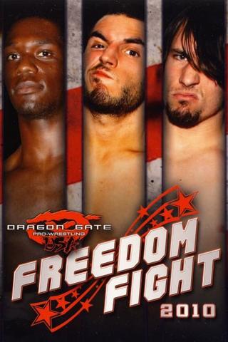 Dragon Gate USA Freedom Fight 2010 poster