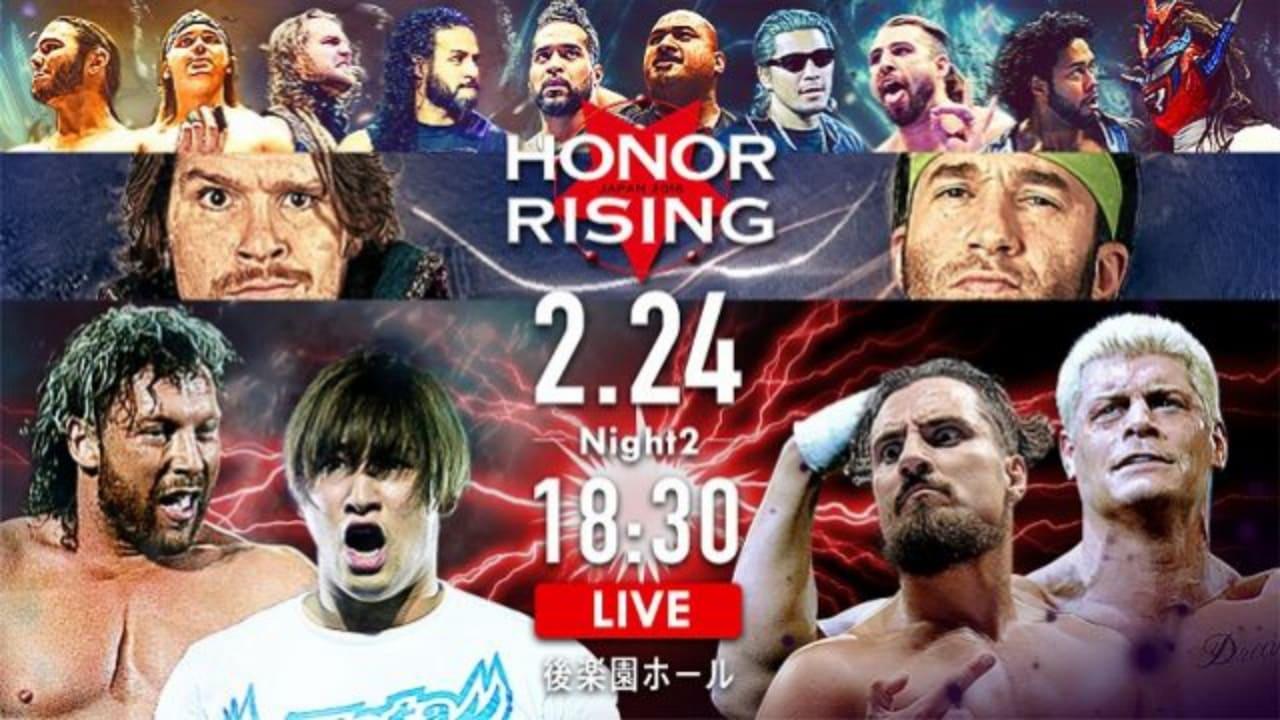 NJPW Honor Rising: Japan 2018 - Day 2 backdrop