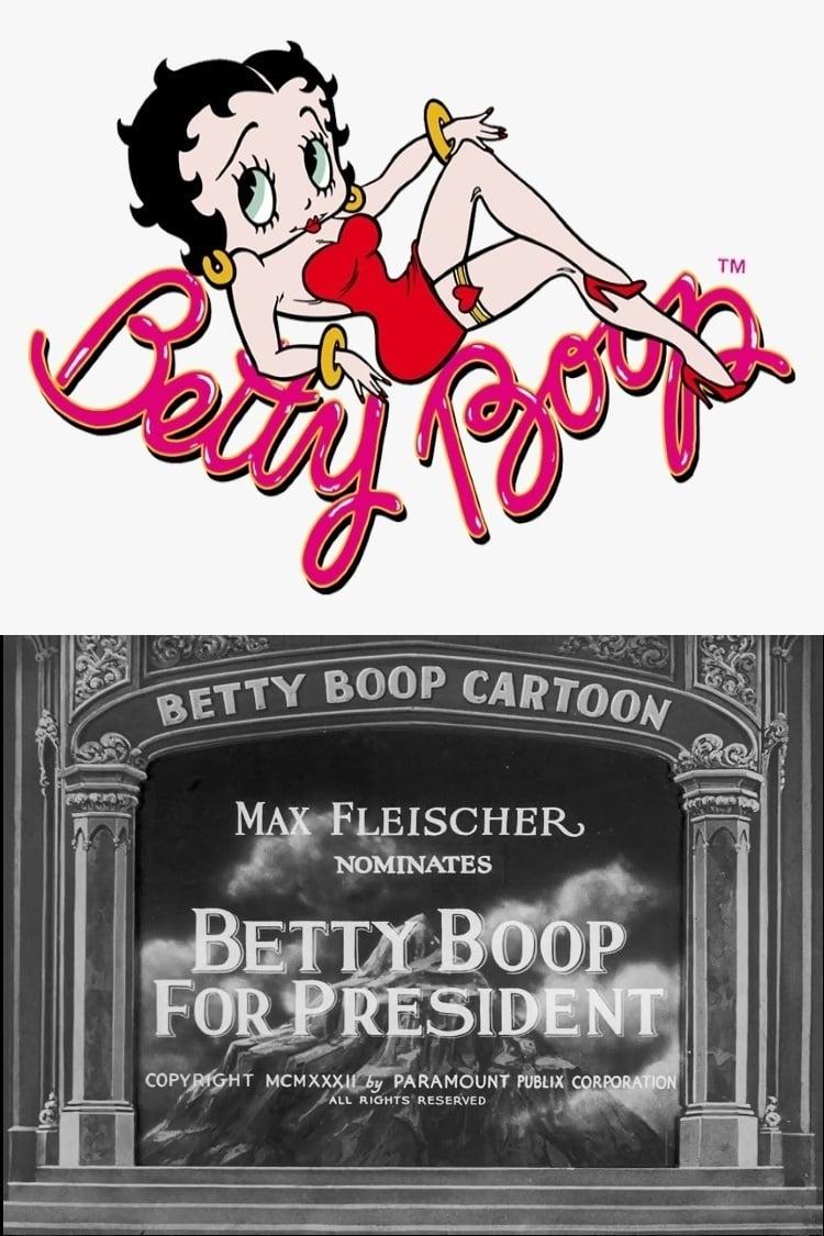 Betty Boop for President poster