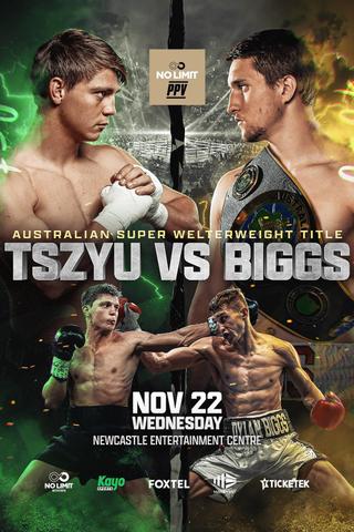 Nikita Tszyu vs. Dylan Biggs poster