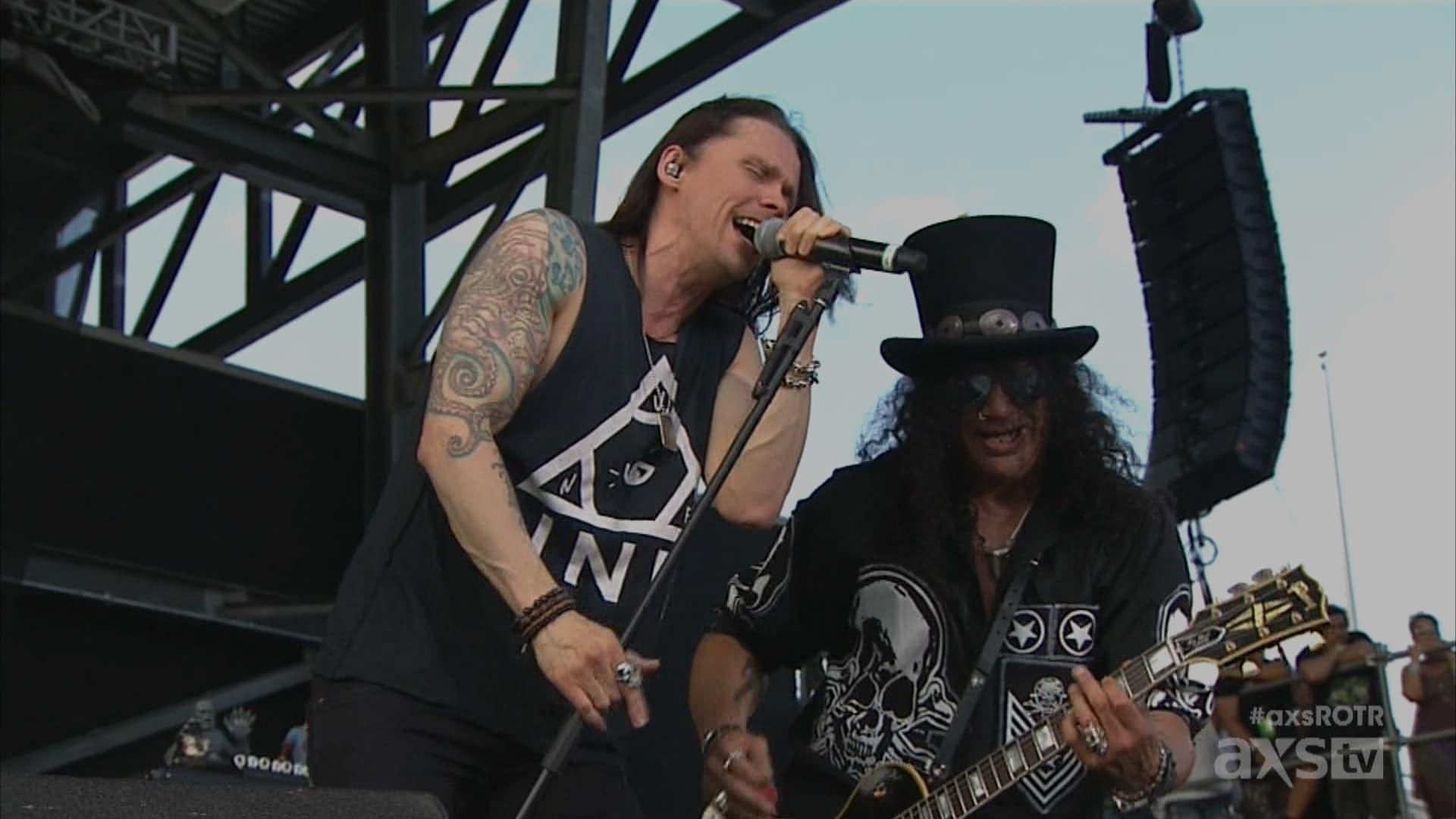 Slash feat. Myles Kennedy & The Conspirators: Rock on the Range Festival 2015 backdrop