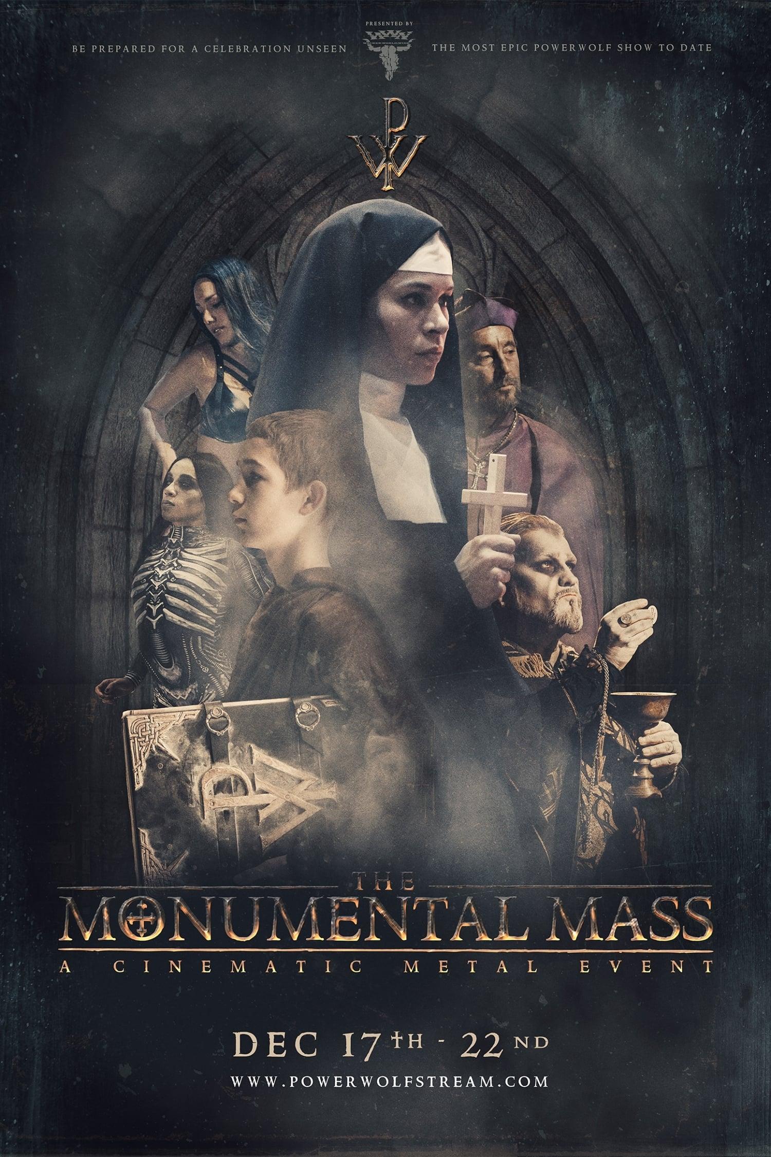 Powerwolf - The Monumental Mass: A Cinematic Metal Event poster