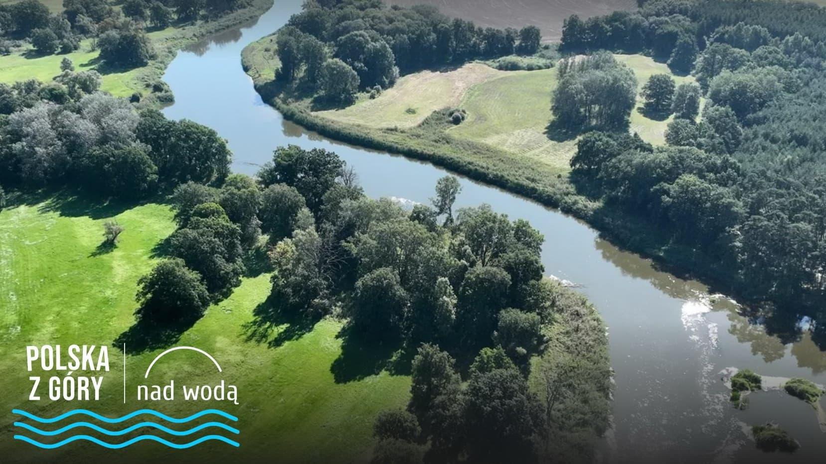 Polska z góry. Nad wodą backdrop