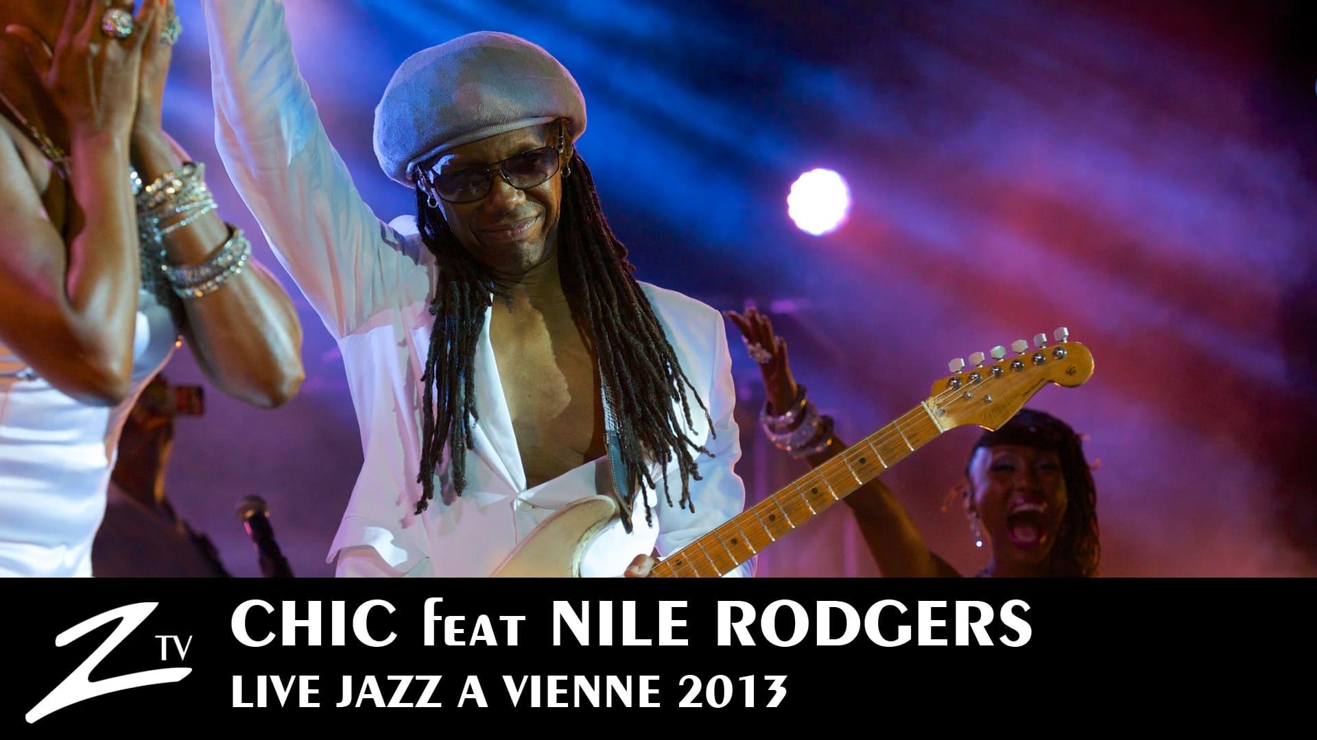 Chic featuring Nile Rodgers au Festival Jazz à Vienne 2013 backdrop