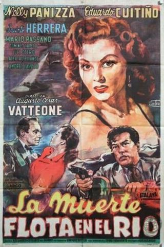 La muerte flota en el río poster