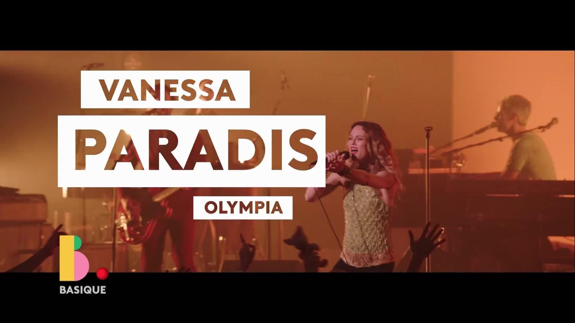 Vanessa Paradis à l'Olympia - Basique, le concert backdrop