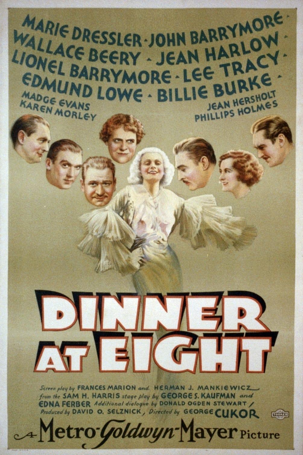 Dinner at Eight poster