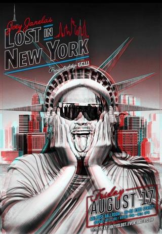 GCW Joey Janela's Lost In New York poster