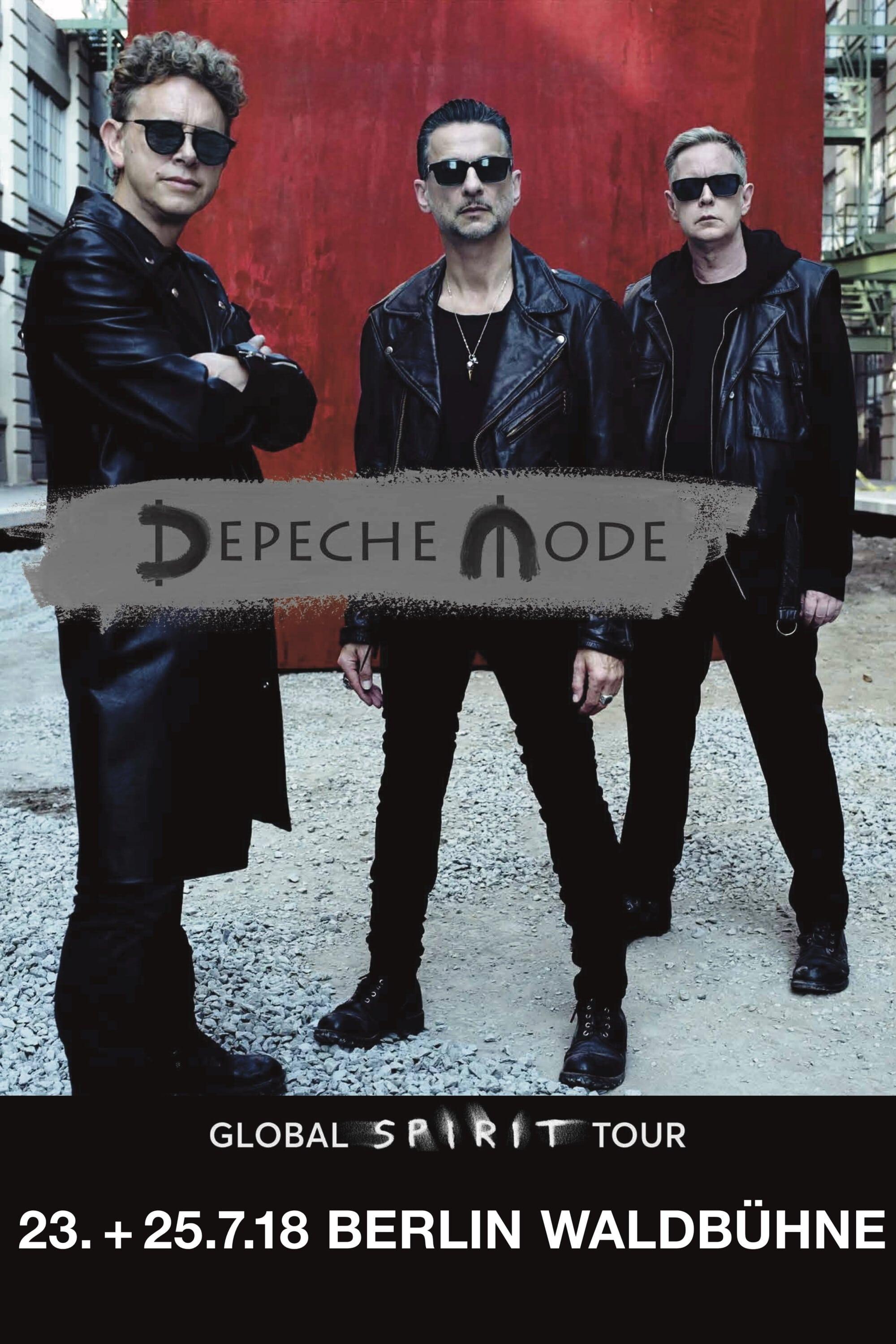 LiVE SPiRiTS Depeche Mode At The Waldbühne poster