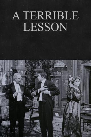 A Terrible Lesson poster