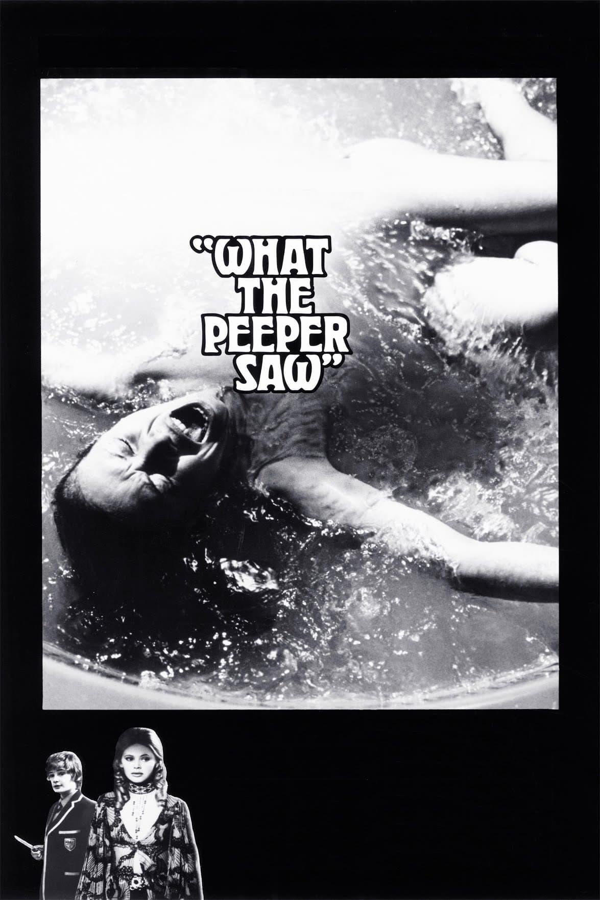 What the Peeper Saw poster