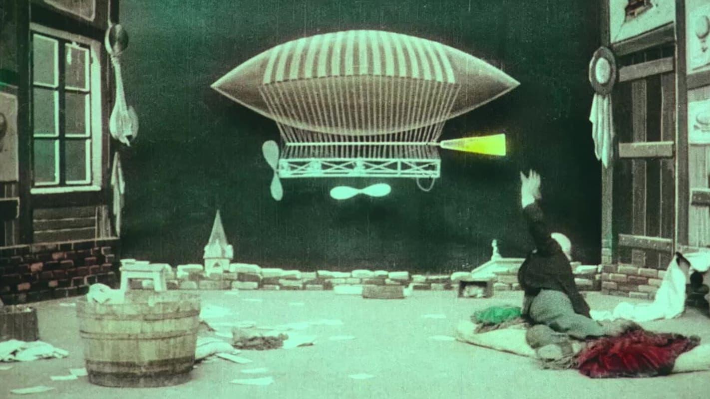 The Inventor Crazybrains and His Wonderful Airship backdrop
