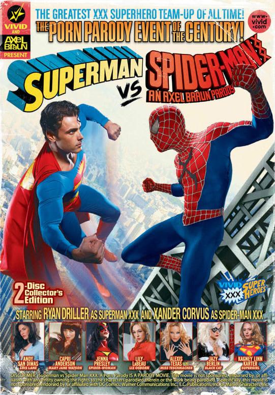 Superman vs Spider-Man XXX: An Axel Braun Parody poster