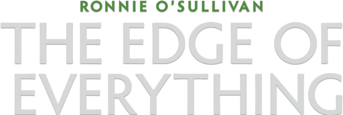 Ronnie O'Sullivan: The Edge of Everything logo