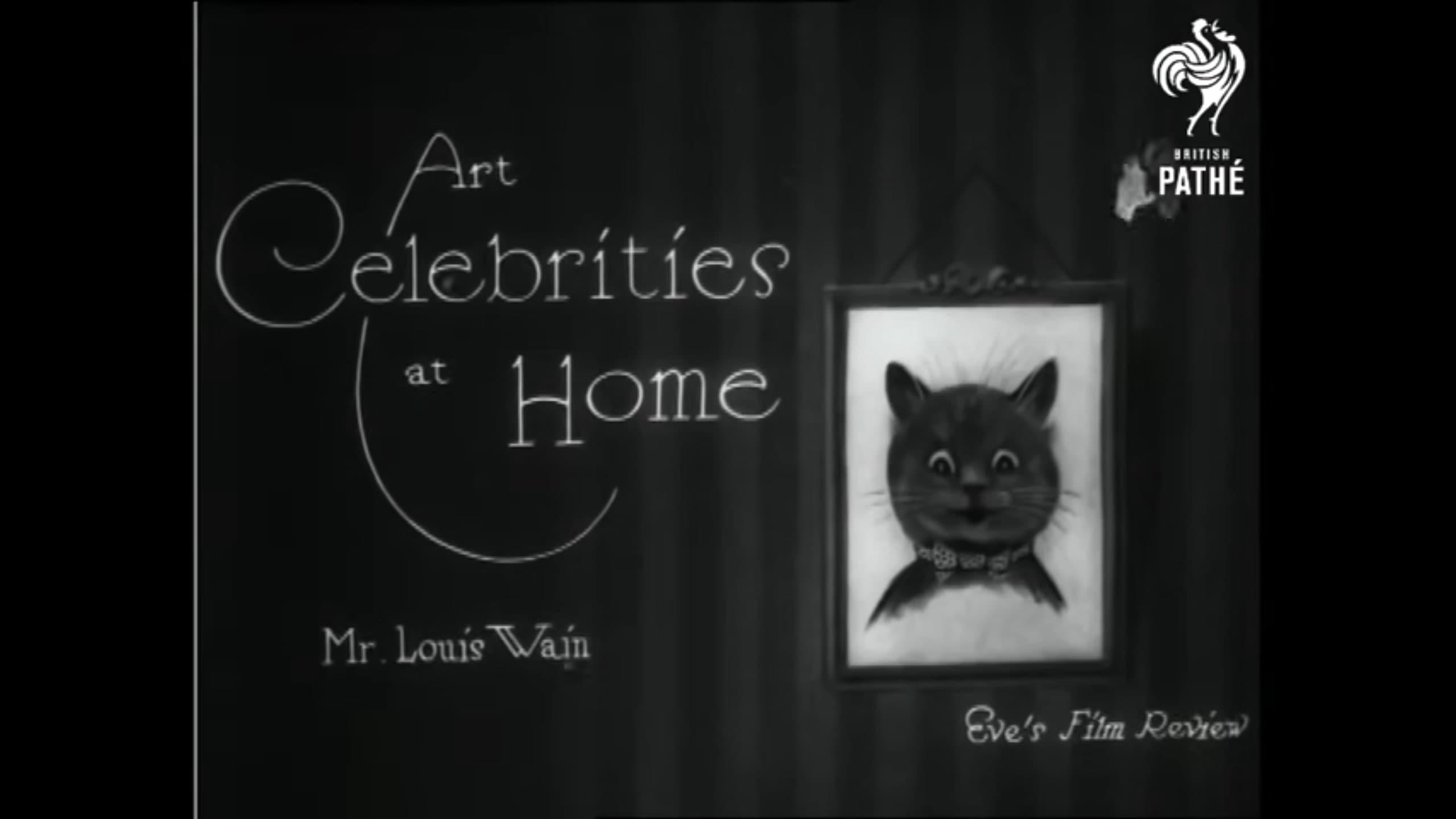 Art Celebrities At Home - Mr Louis Wain backdrop