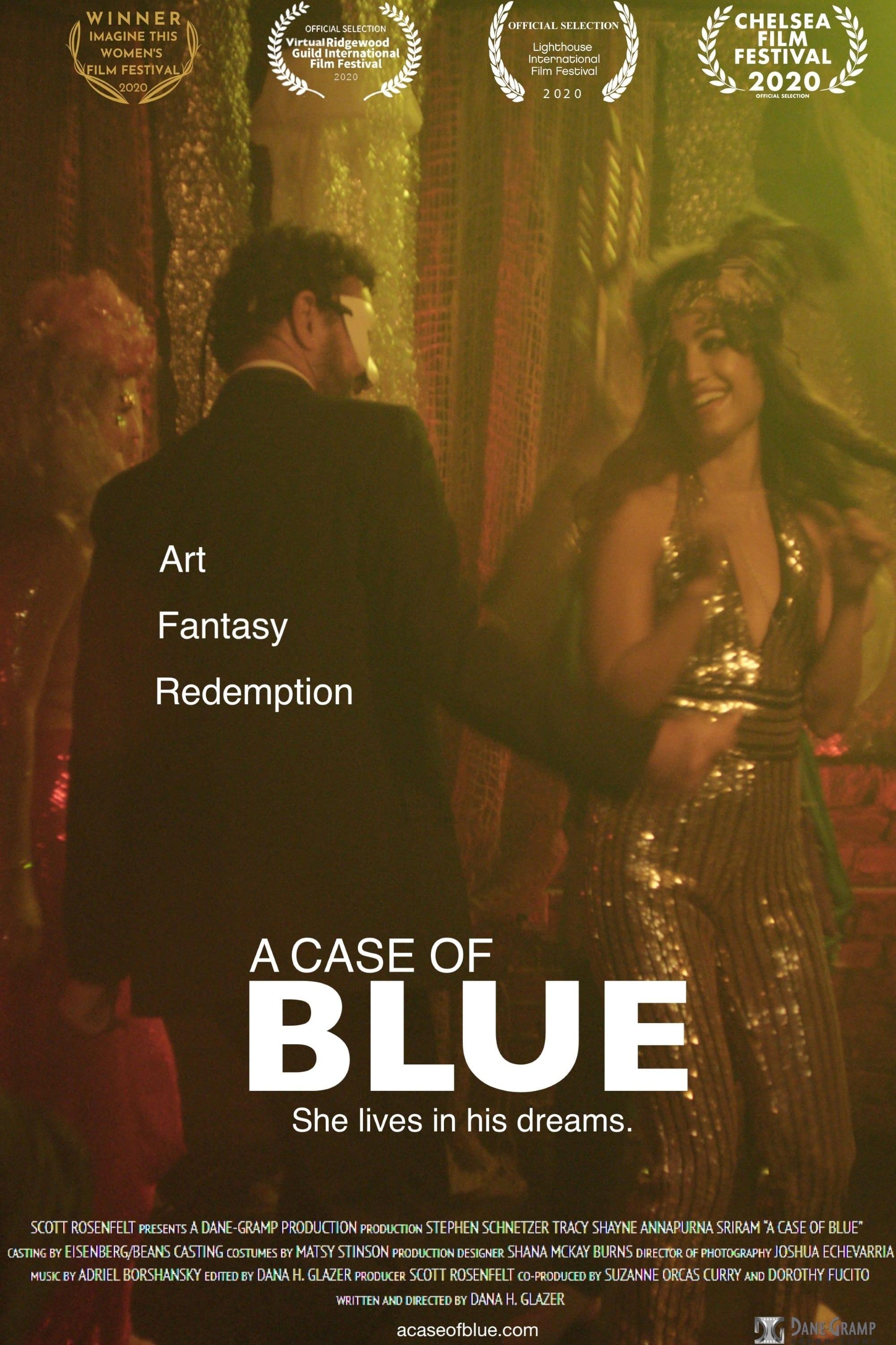 A Case of Blue poster