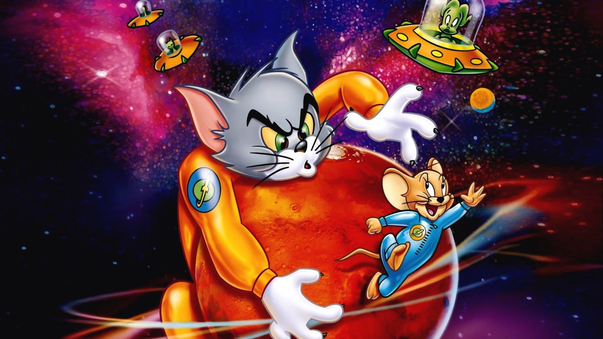 Tom and Jerry Blast Off to Mars! backdrop