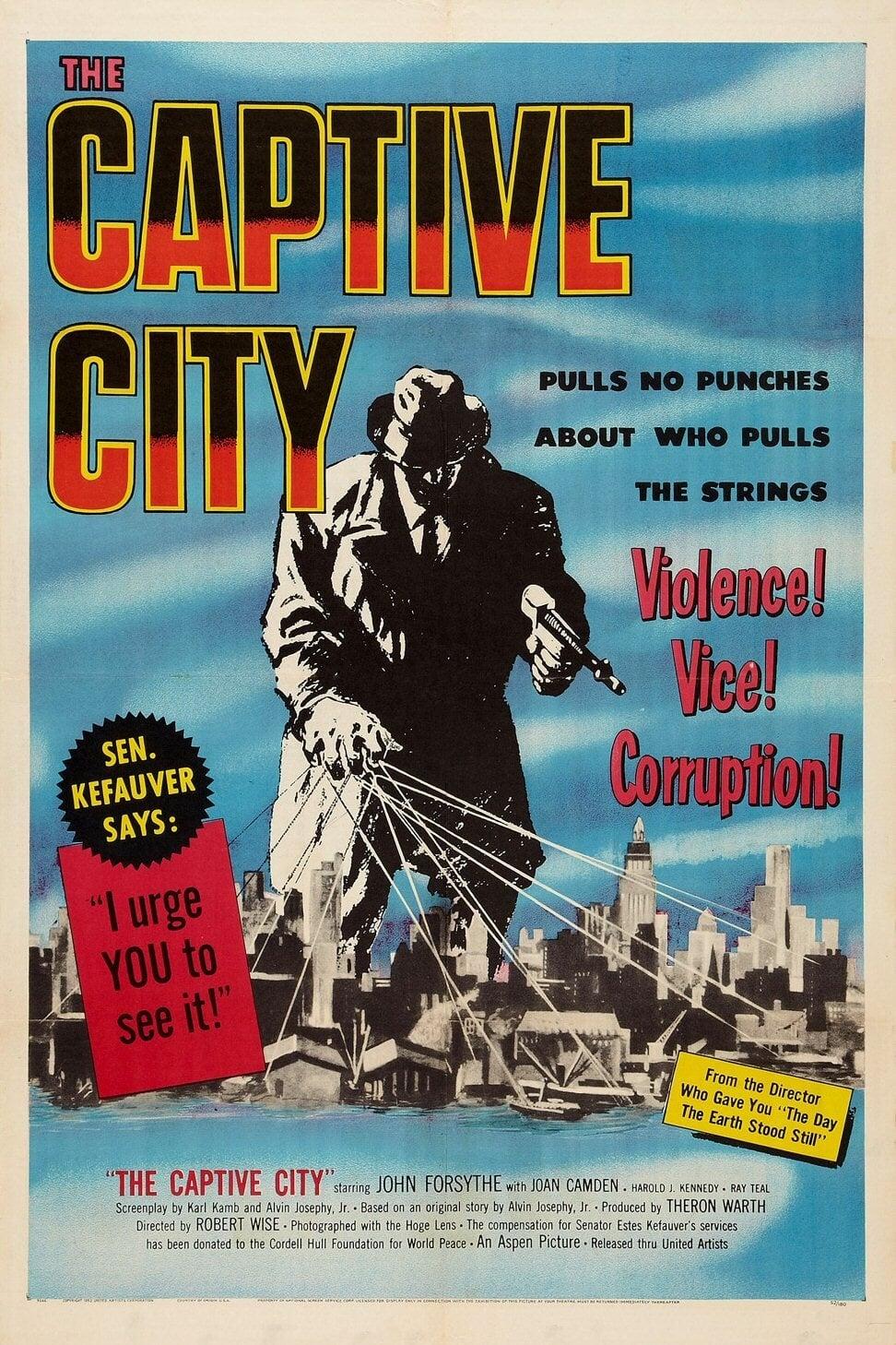 The Captive City poster