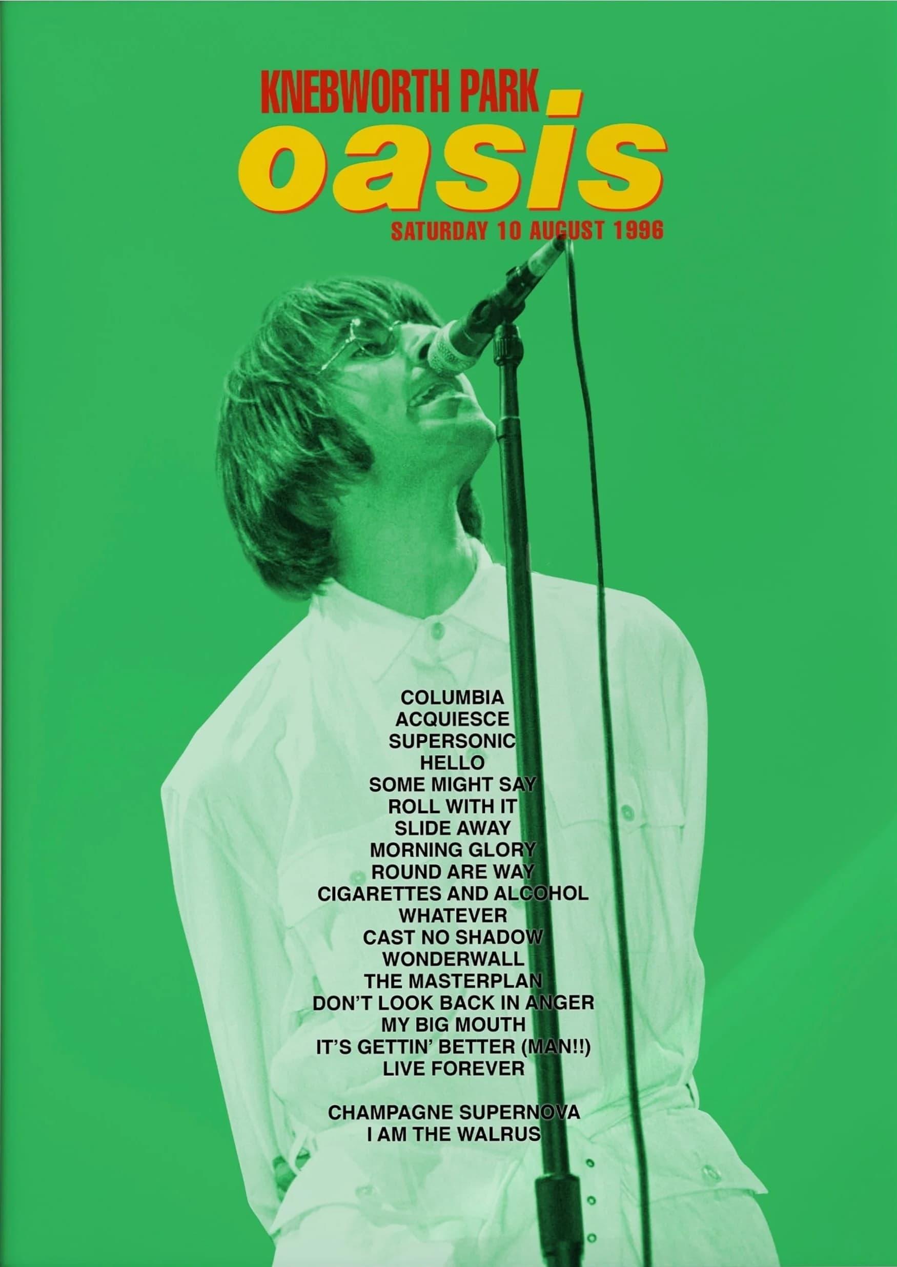 Oasis: First Night Live at Knebworth Park poster