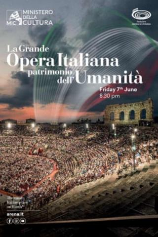 La grande Opera Italiana patrimonio dell'umanità poster