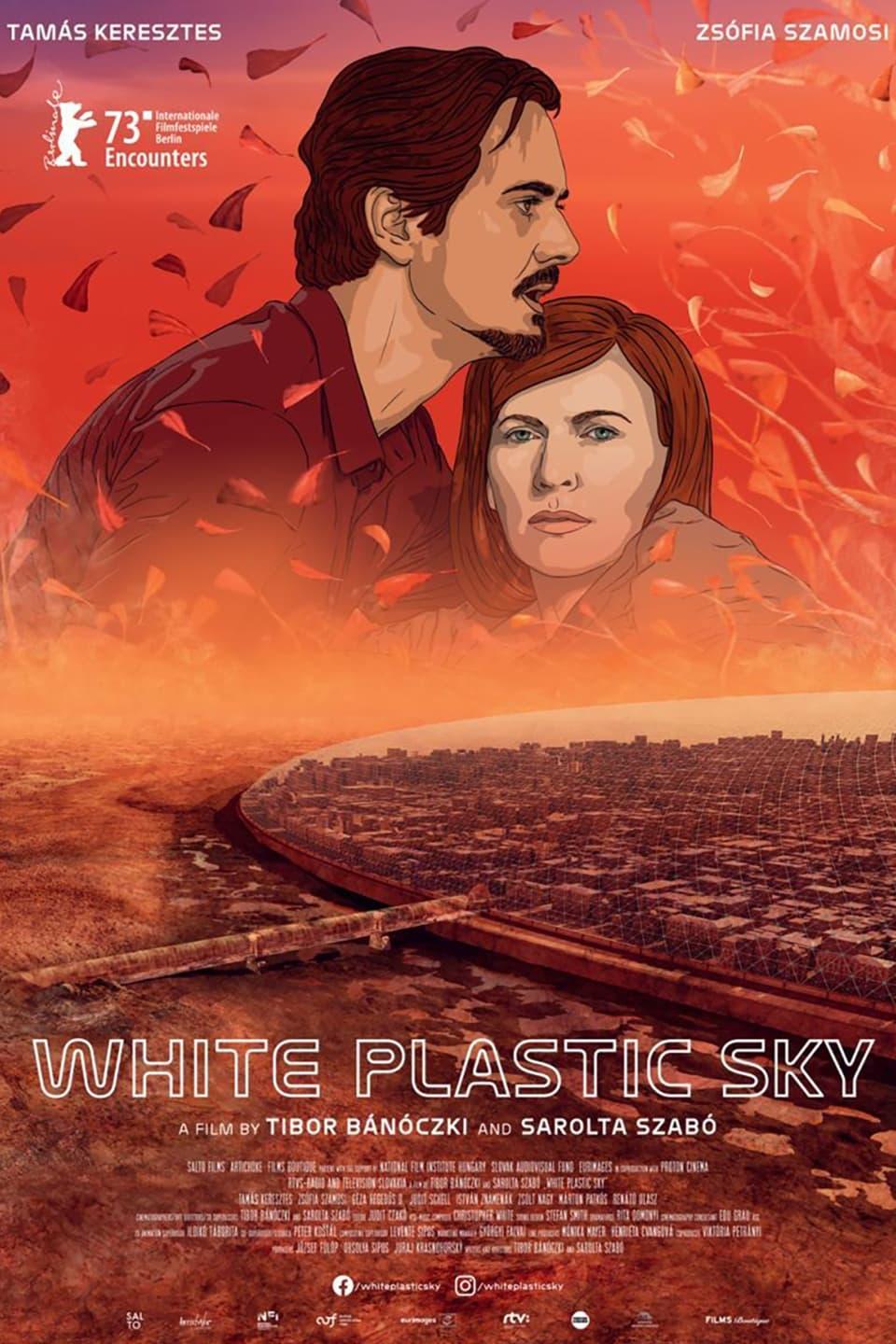White Plastic Sky poster
