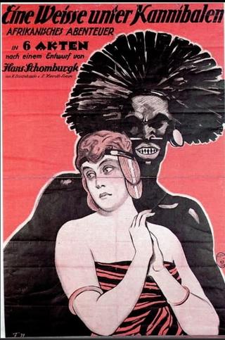 A White Woman Among Cannibals poster