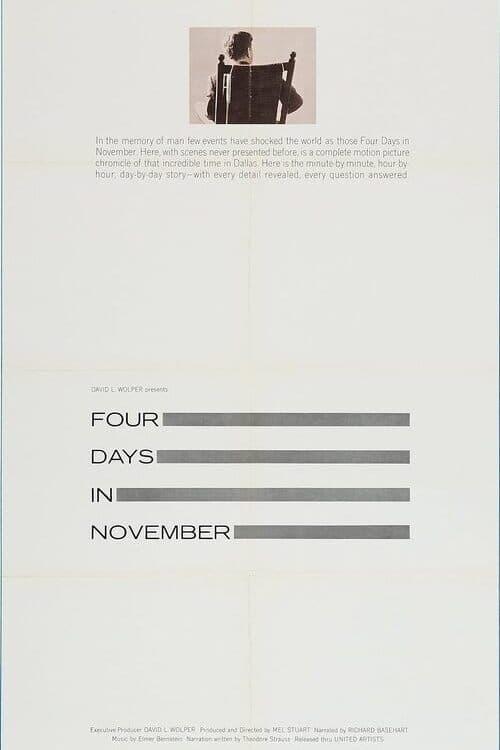 Four Days In November poster