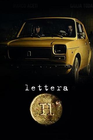 Lettera H poster